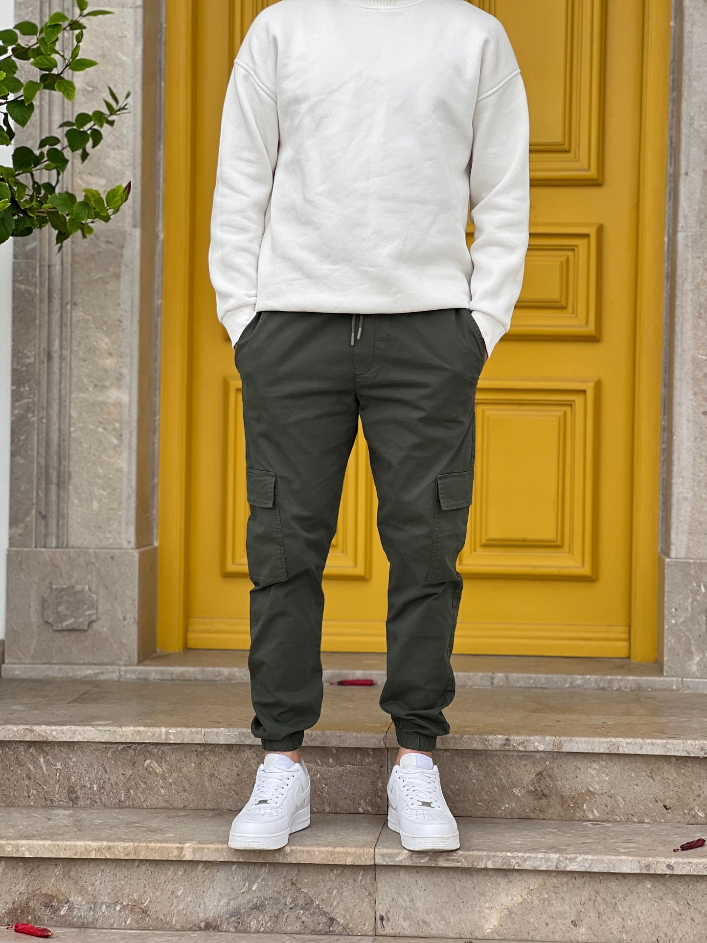 Pantalon Cargo Jogger Fit