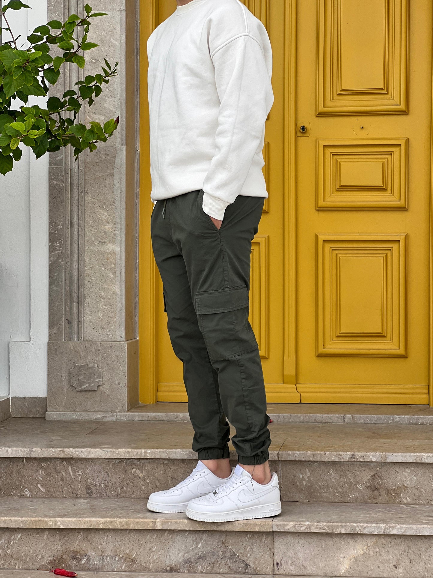 Pantalon Cargo Jogger Fit